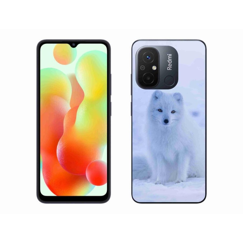 Gél borítás mmCase a Xiaomi Redmi 12C-hez - polár róka