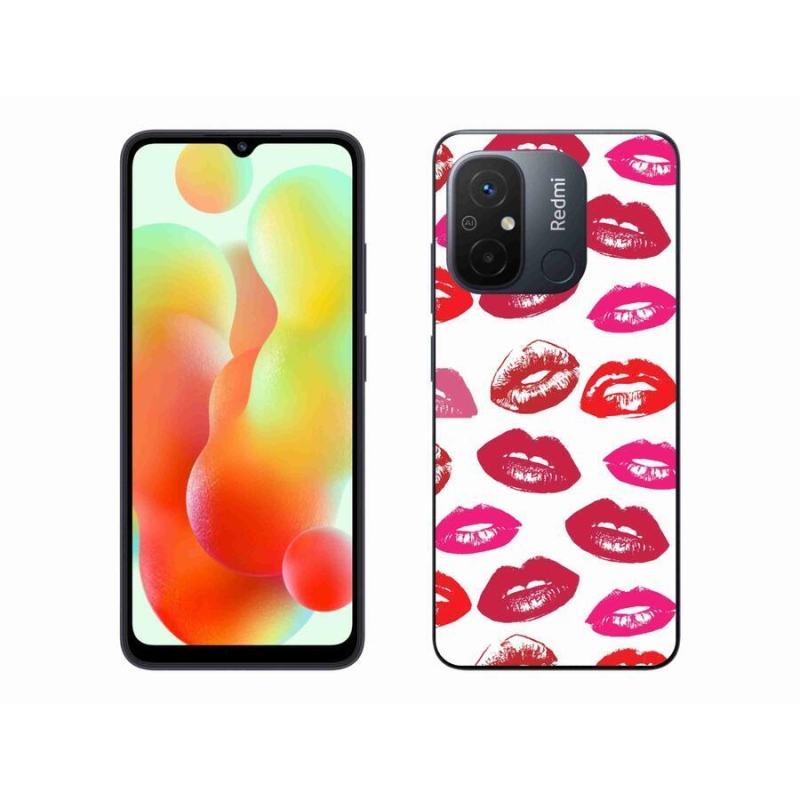 Gél borítás mmCase a Xiaomi Redmi 12C-hez - ajkak