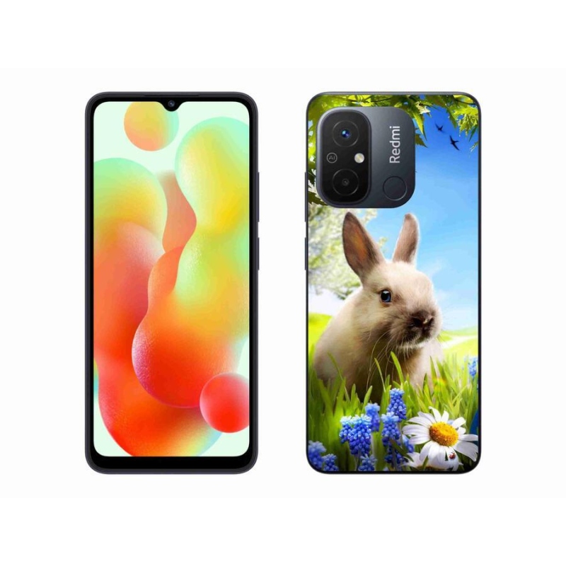 Gél borítás mmCase a Xiaomi Redmi 12C-hez - nyuszi