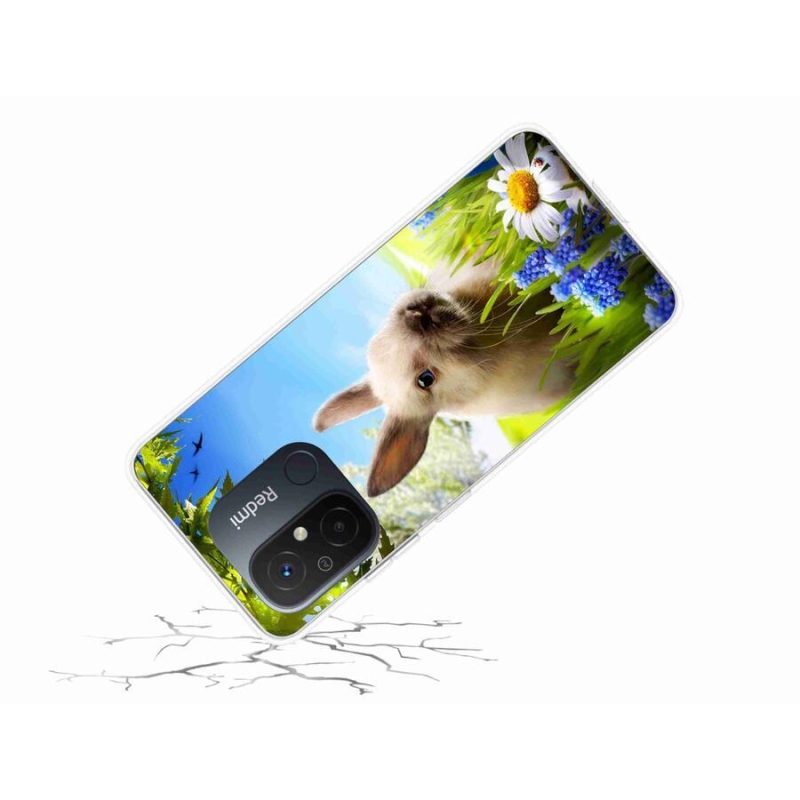 Gél borítás mmCase a Xiaomi Redmi 12C-hez - nyuszi