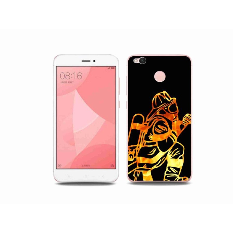 Gél borítás mmCase a Xiaomi Redmi 4X-hez - tűzoltó 1