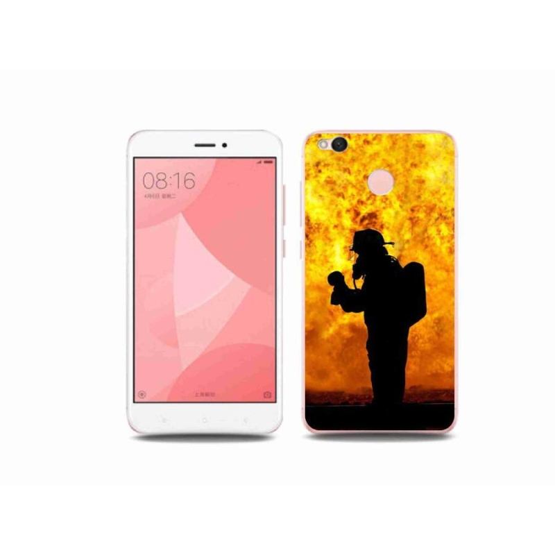 Gél borítás mmCase a Xiaomi Redmi 4X-hez - tűzoltó