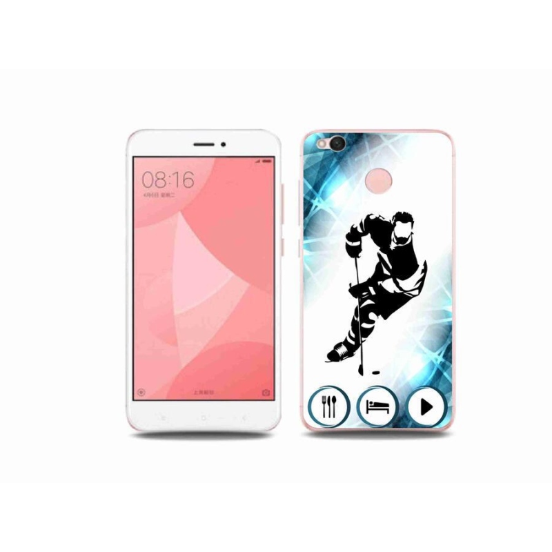 Gél borítás mmCase a Xiaomi Redmi 4X számára - hoki 1