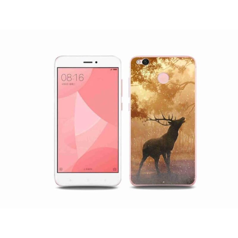 Gél borítás mmCase a Xiaomi Redmi 4X-hez - szarvas a vadászaton