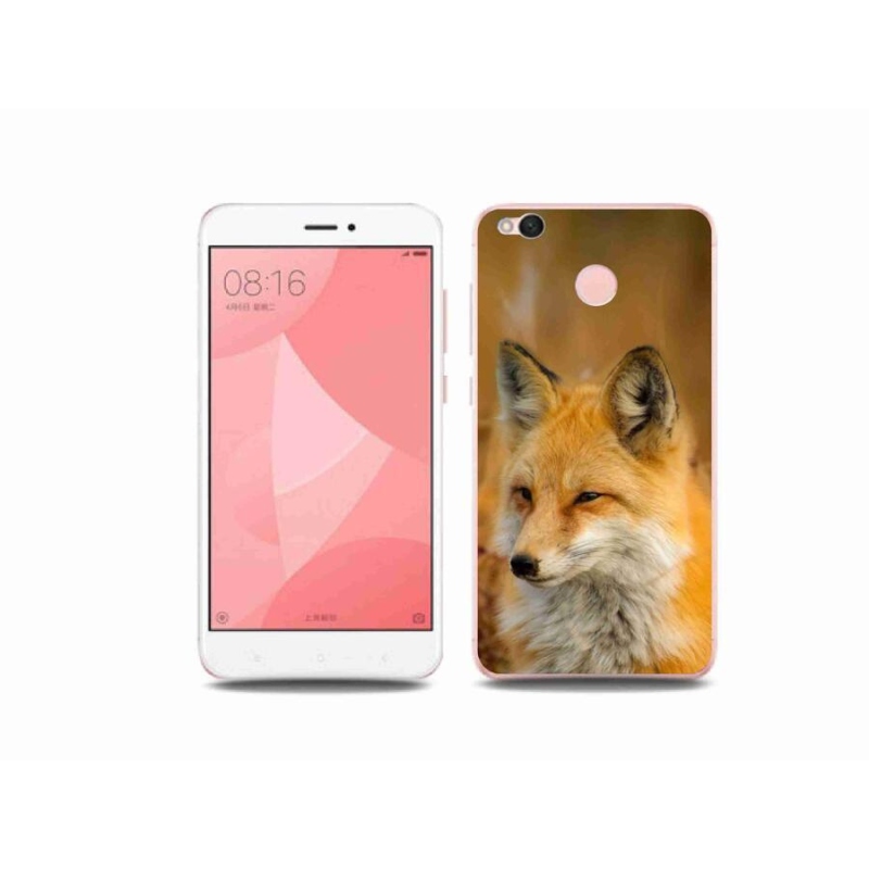 Gél borítás mmCase a Xiaomi Redmi 4X-hez - róka