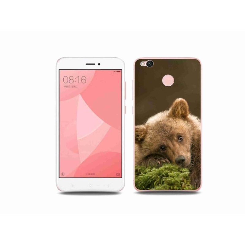 Gél borítás mmCase a Xiaomi Redmi 4X-hez - medve