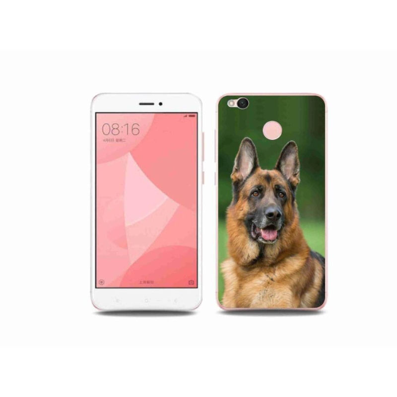 Gél borítás mmCase a Xiaomi Redmi 4X-hez - Német juhászkutya
