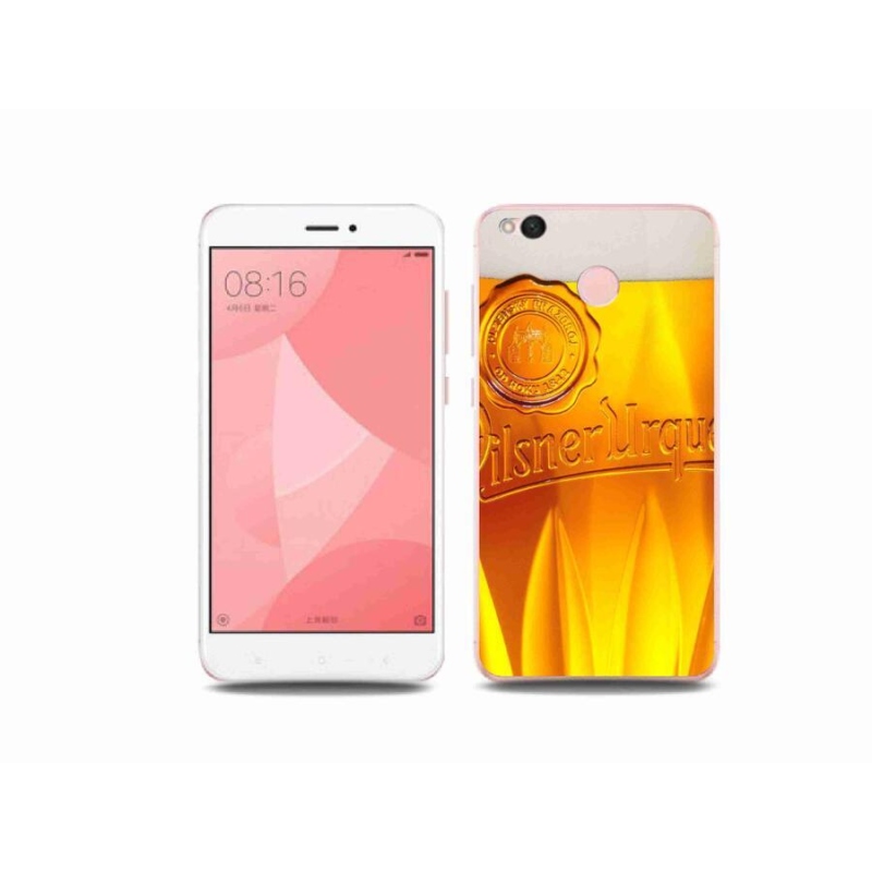 Gél borítás mmCase a Xiaomi Redmi 4X számára - sör