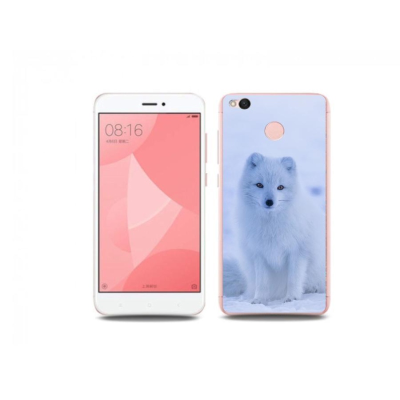 Gél borítás mmCase a Xiaomi Redmi 4X-hez - polár róka