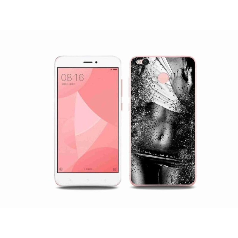 Gél borító mmCase a Xiaomi Redmi 4X-hez - szexi nő 1