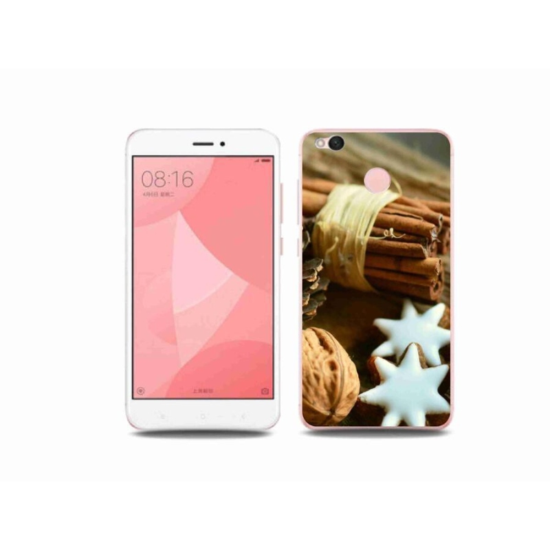 Gél borítás mmCase a Xiaomi Redmi 4X-hez - fahéj és mézeskalács