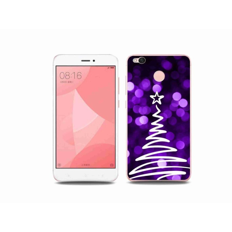 Gél borítás mmCase a Xiaomi Redmi 4X-hez - fa