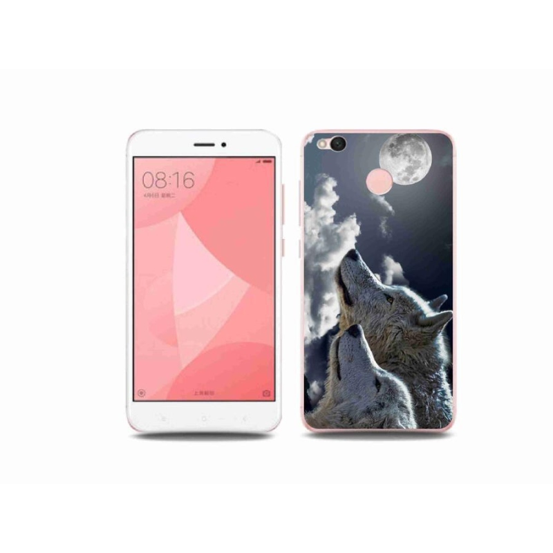 Gél borítás mmCase a Xiaomi Redmi 4X-hez - farkasok