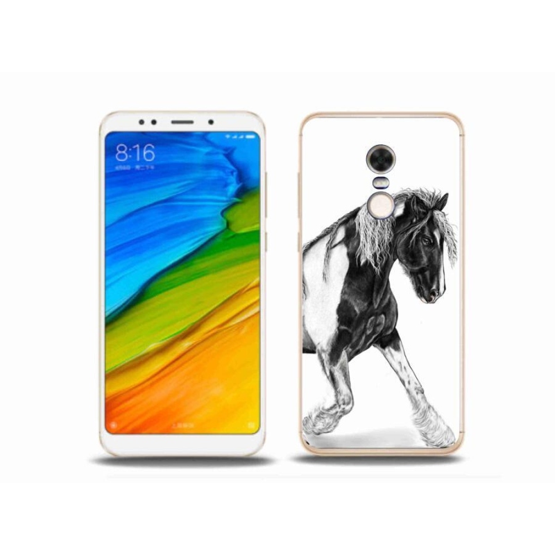Gél borítás mmCase a Xiaomi Redmi 5 Plus számára - ló