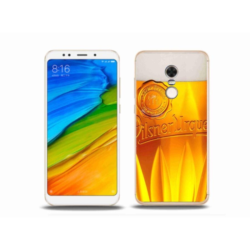 Gél borítás mmCase a Xiaomi Redmi 5 Plus számára - sör