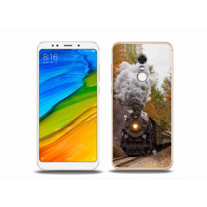 Gél borítás mmCase a Xiaomi Redmi 5 Plus számára - Train 1