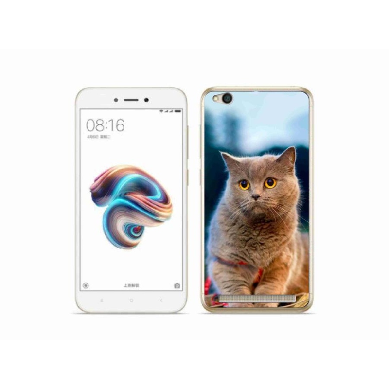 Gél borítás mmCase a Xiaomi Redmi 5A számára - brit kék 2