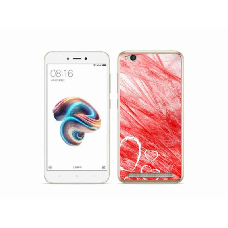 Gél borítás mmCase a Xiaomi Redmi 5A számára - szív