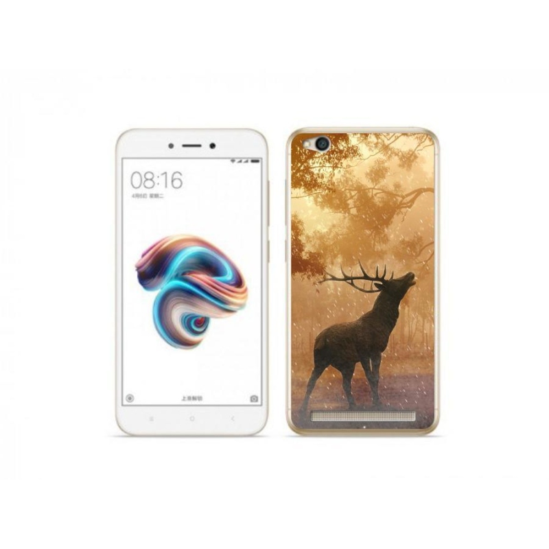 Gél borítás mmCase a Xiaomi Redmi 5A számára - szarvas a vadászaton