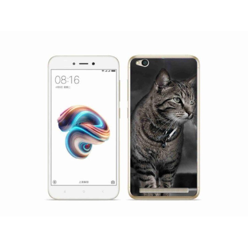 Gél borítás mmCase a Xiaomi Redmi 5A számára - macska