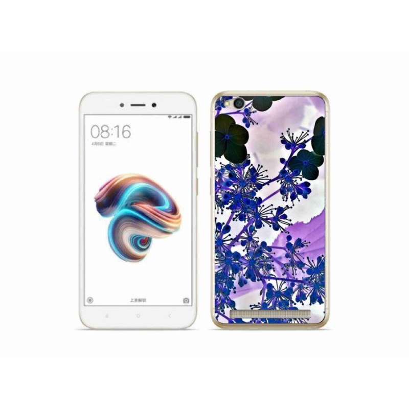 Gél borítás mmCase a Xiaomi Redmi 5A számára - hortenzia virág