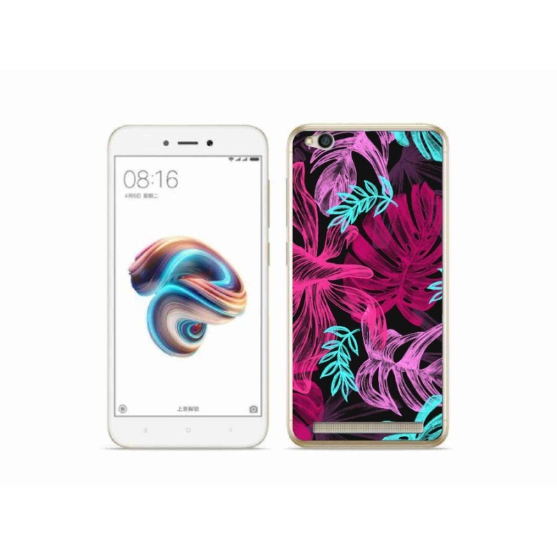Gél borítás mmCase a Xiaomi Redmi 5A számára - virágok 1