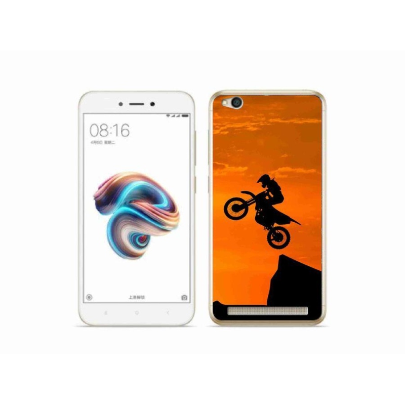 Gél borítás mmCase a Xiaomi Redmi 5A számára - motocross