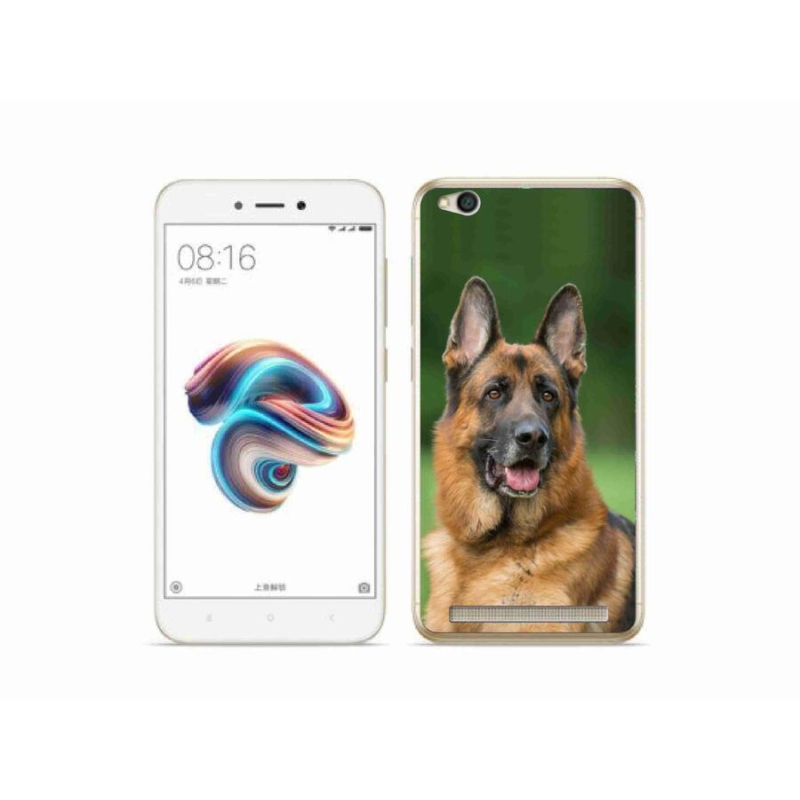 Gél borítás mmCase a Xiaomi Redmi 5A számára - Német juhászkutya