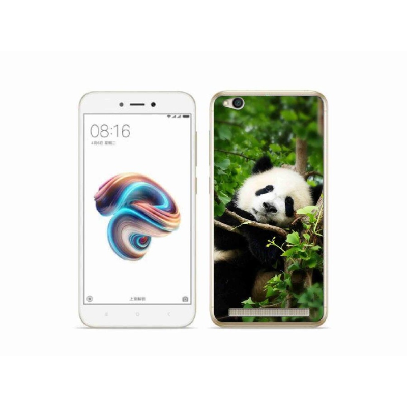 Gél borítás mmCase a Xiaomi Redmi 5A számára - panda