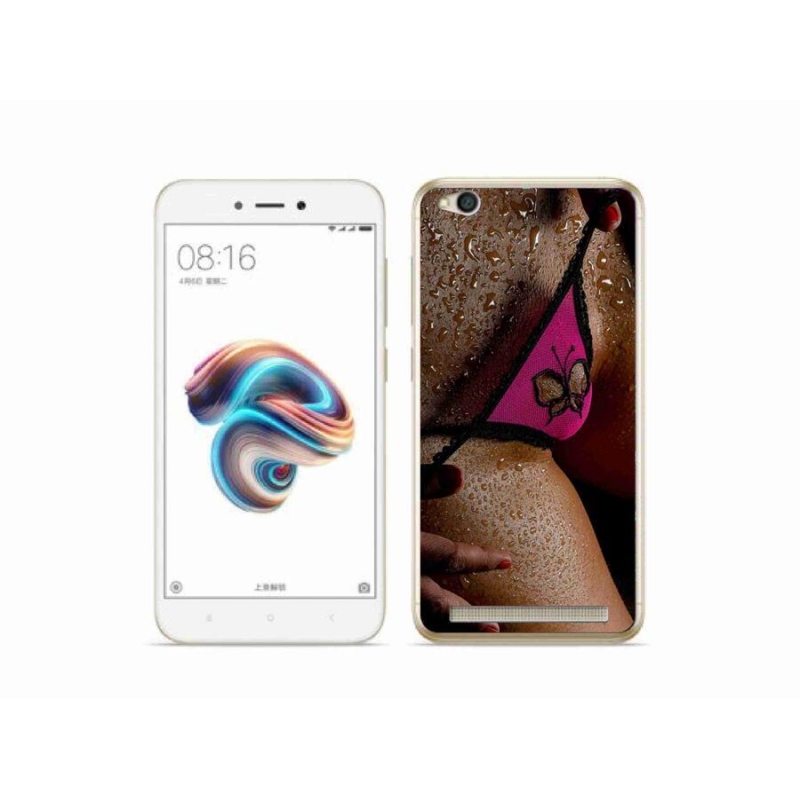 Gél borító mmCase a Xiaomi Redmi 5A számára - szexi nő
