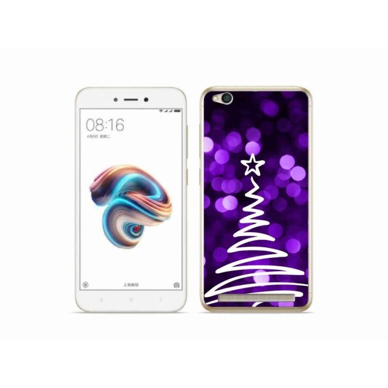 Gél borítás mmCase a Xiaomi Redmi 5A számára - fa