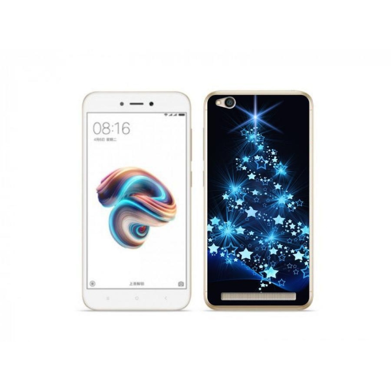 Gél borítás mmCase a Xiaomi Redmi 5A számára - karácsonyfa