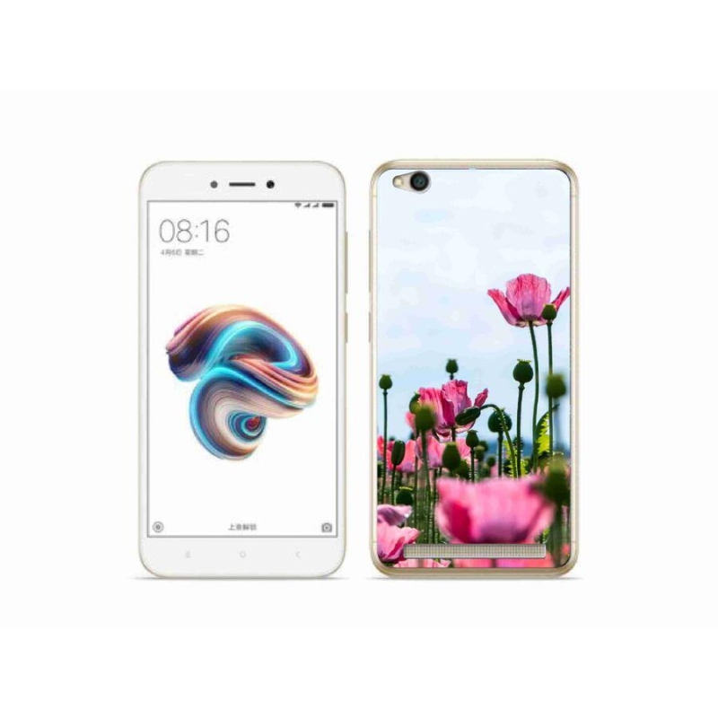 Gél borítás mmCase a Xiaomi Redmi 5A számára - mákos színű