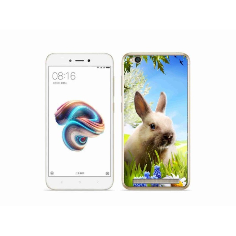 Gél borítás mmCase a Xiaomi Redmi 5A számára - nyuszi