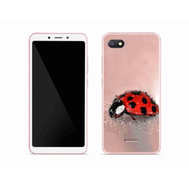 Gél borítás mmCase a Xiaomi Redmi 6A készülékhez - katicabogár