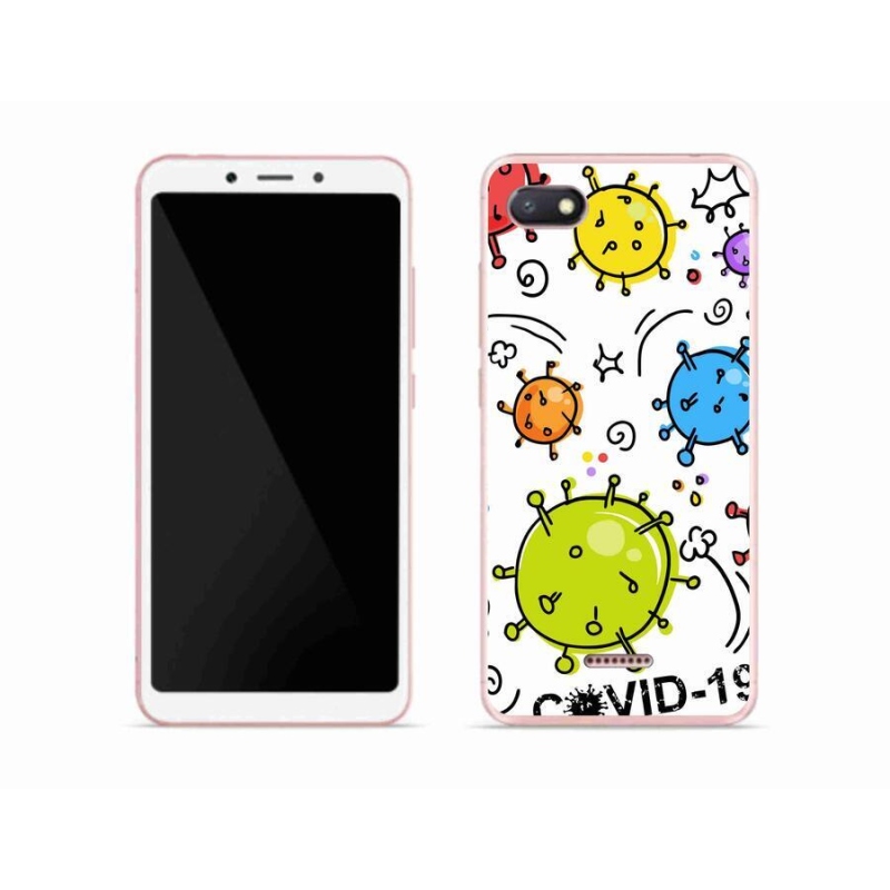Gél borítás mmCase a Xiaomi Redmi 6A számára - covid 2