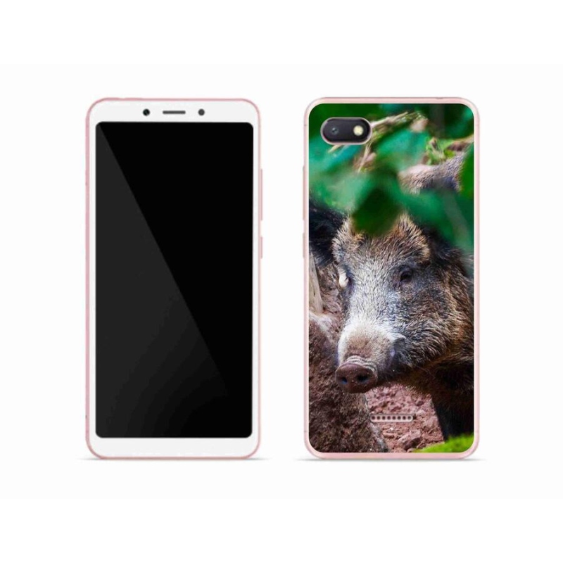Gél borítás mmCase a Xiaomi Redmi 6A számára - vaddisznó