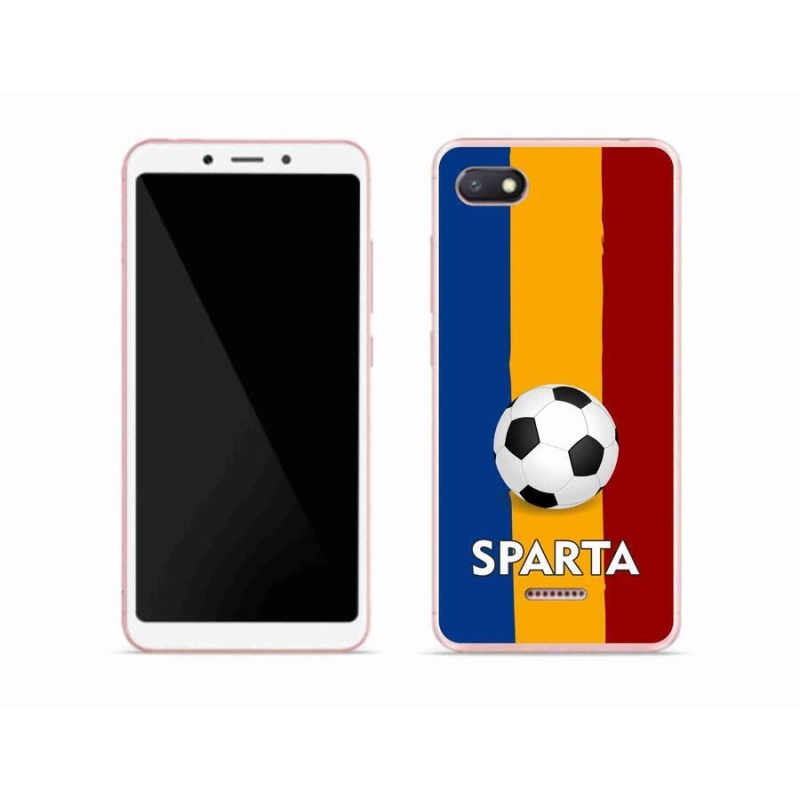 Gél borítás mmCase a Xiaomi Redmi 6A számára - futball 1