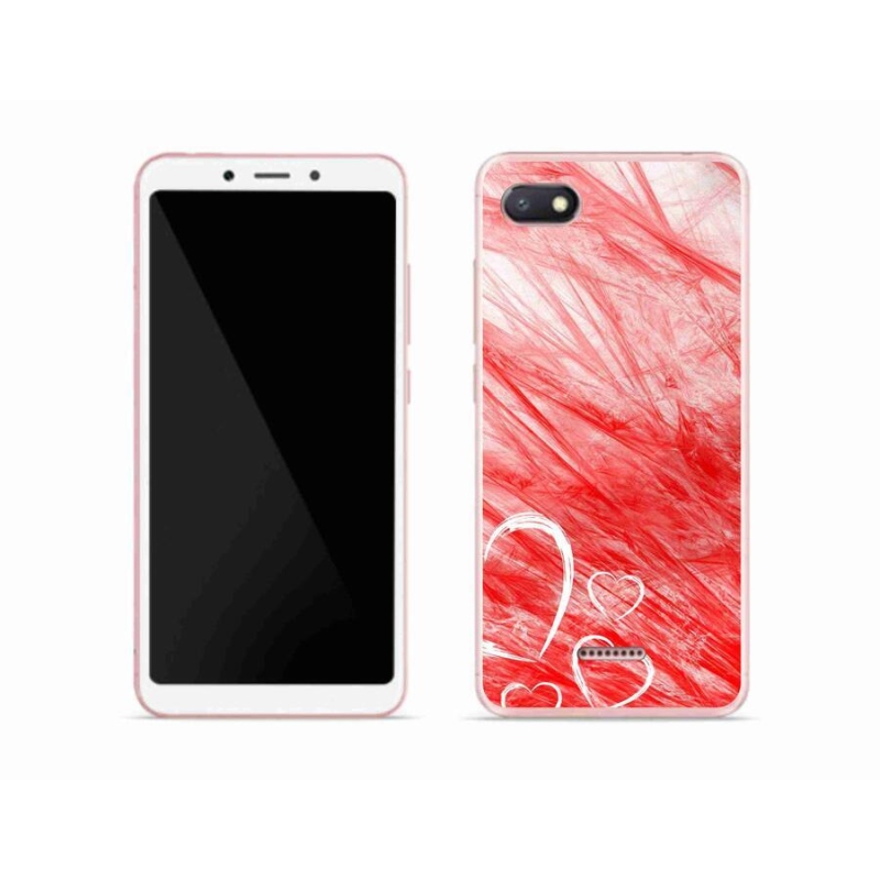 Gél borítás mmCase a Xiaomi Redmi 6A számára - szív