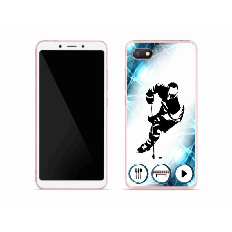 Gél borítás mmCase a Xiaomi Redmi 6A számára - hoki 1