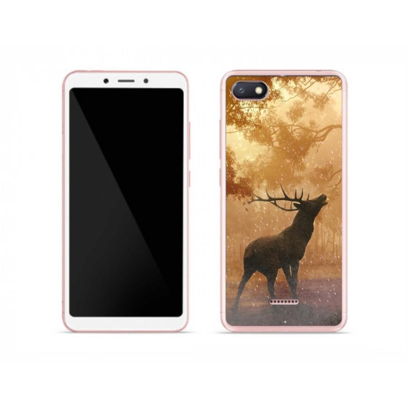 Gél borítás mmCase a Xiaomi Redmi 6A számára - szarvas a vadászaton