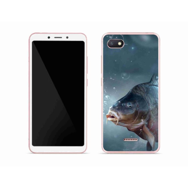 Gél borítás mmCase a Xiaomi Redmi 6A számára - ponty és buborékok