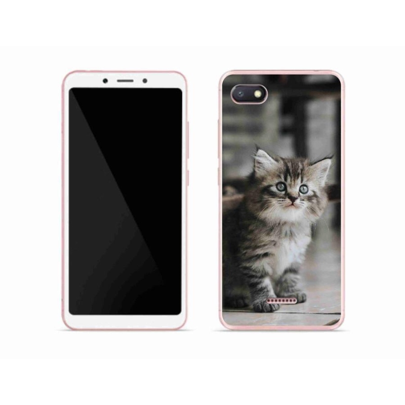 Gél borítás mmCase a Xiaomi Redmi 6A számára - cica