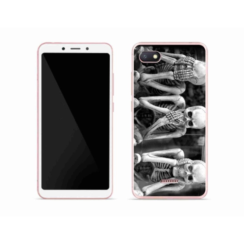 Gél borítás mmCase a Xiaomi Redmi 6A - csontvázakhoz