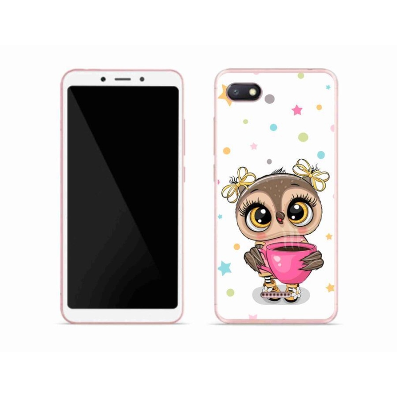 Gél borítás mmCase a Xiaomi Redmi 6A számára - rajzfilm bagoly