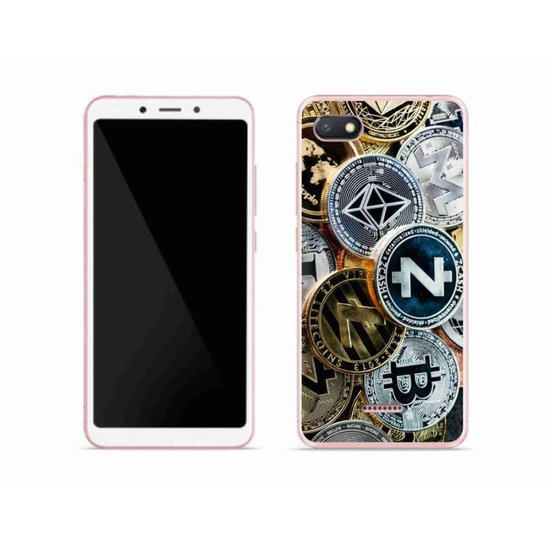 Gél borítás mmCase a Xiaomi Redmi 6A számára - kriptovaluták