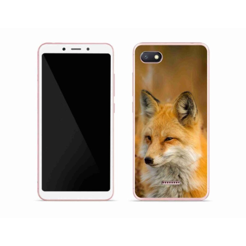 Gél borítás mmCase a Xiaomi Redmi 6A számára - róka