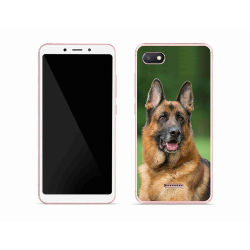 Gél borítás mmCase a Xiaomi Redmi 6A számára - Német juhászkutya