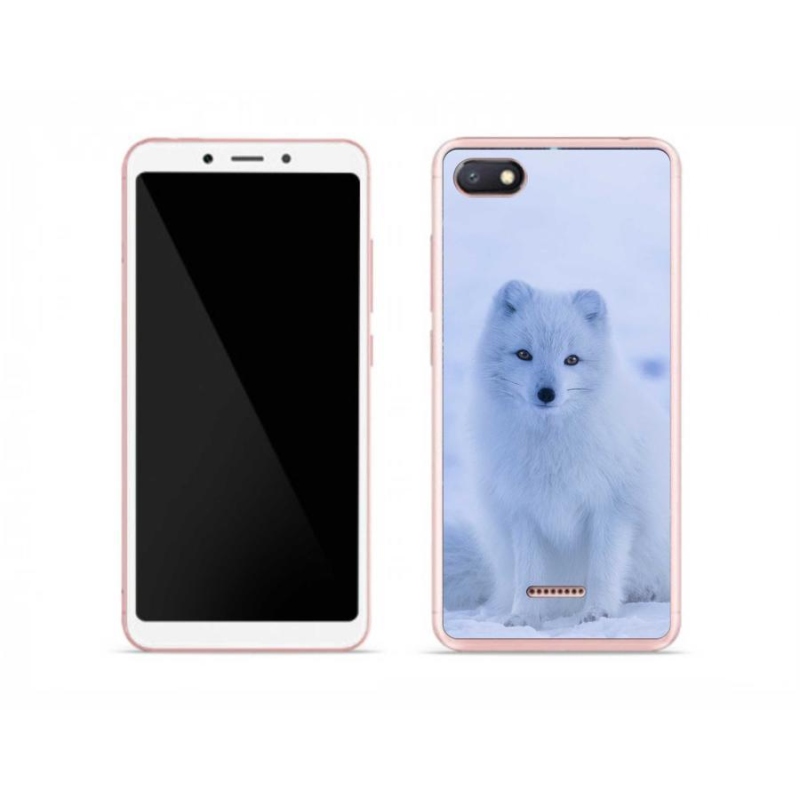 Gél borítás mmCase a Xiaomi Redmi 6A számára - polár róka