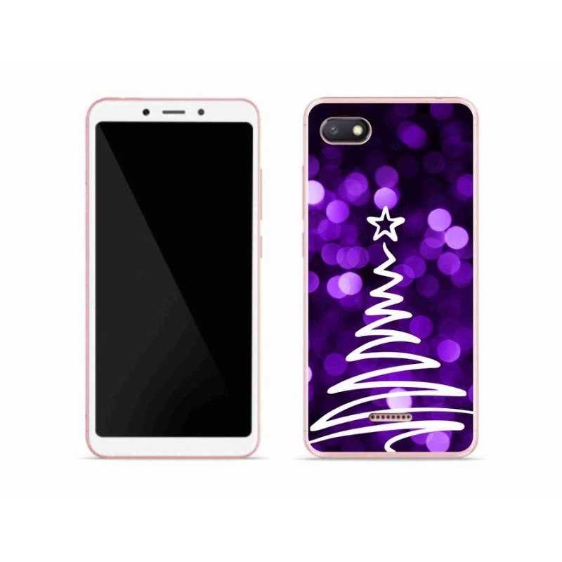 Gél borítás mmCase a Xiaomi Redmi 6A számára - fa